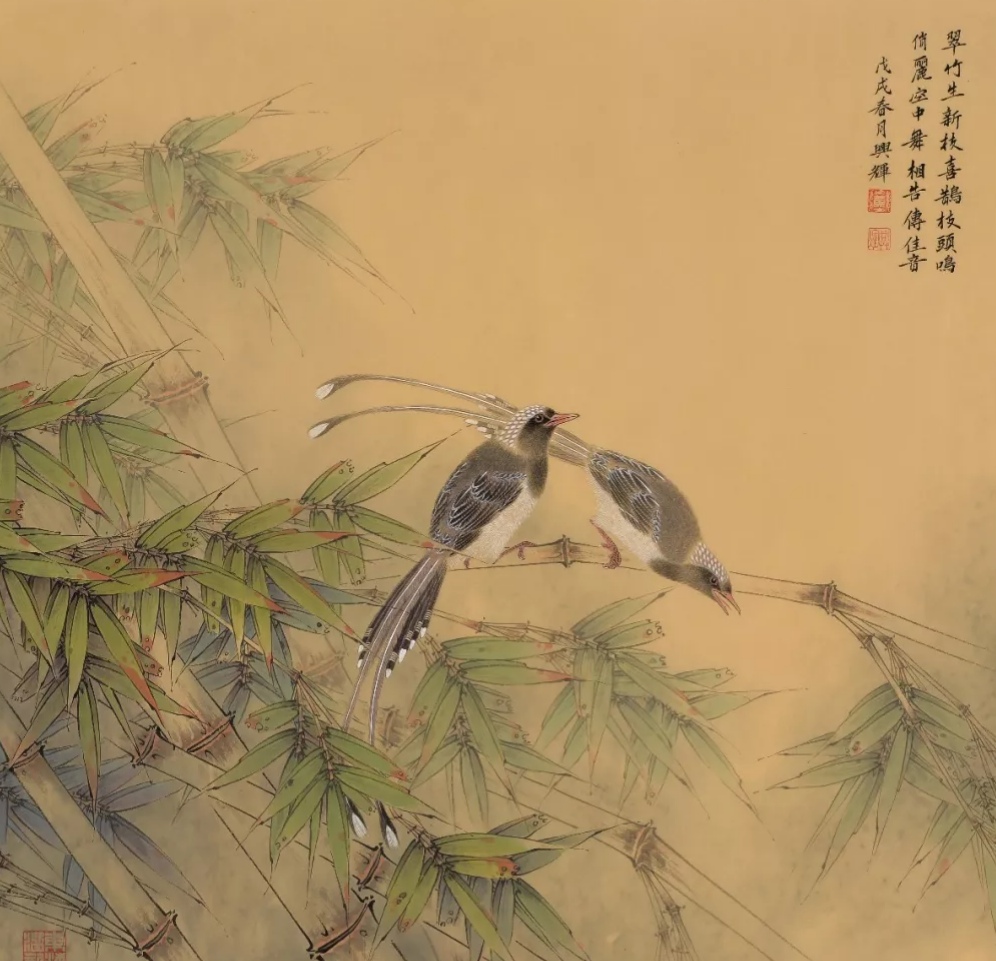 工笔画欣赏：细腻之美