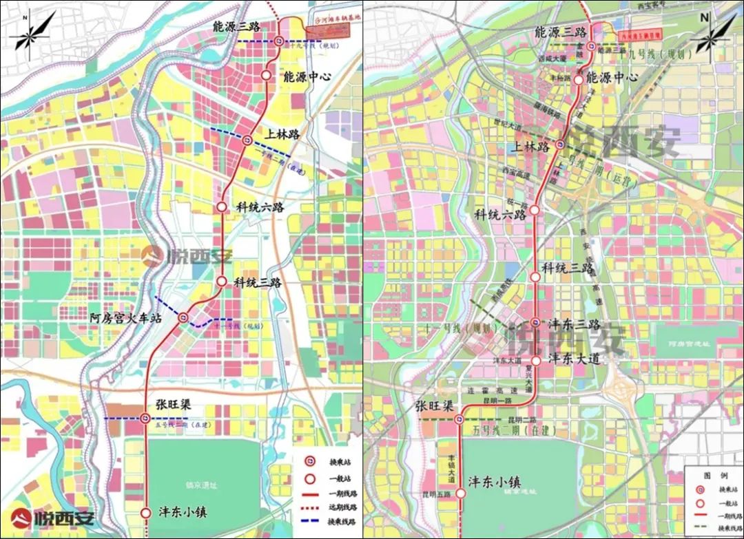 西安地铁16号线最终环评出炉,南北纵贯西咸新区大轴线