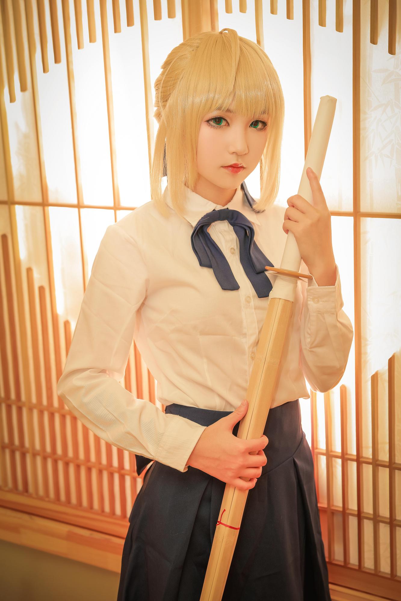 「fate/stay night」阿尔托莉雅cos,快收藏吧