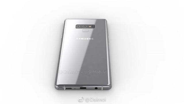 三星galaxy note 9大量真机渲染图曝光 颜值再创新高