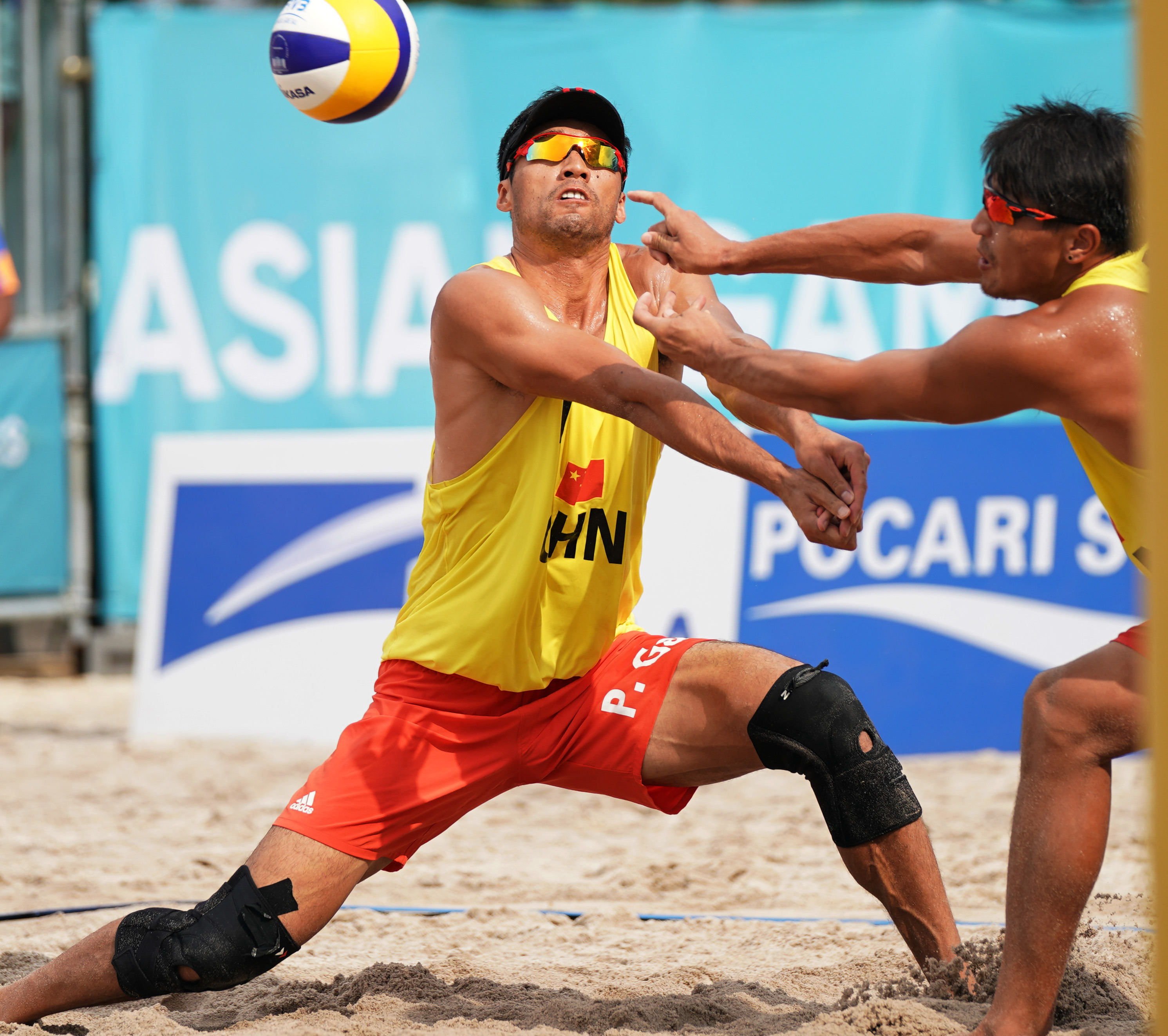 沙滩排球——中国男队获第四名(8)