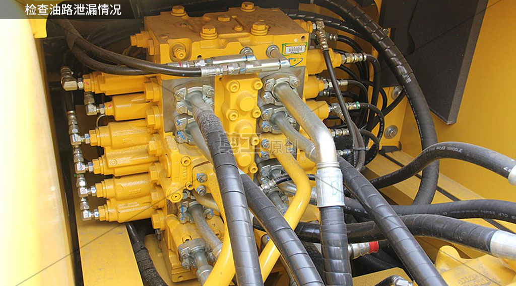 ▊b. 检查油路泄漏情况