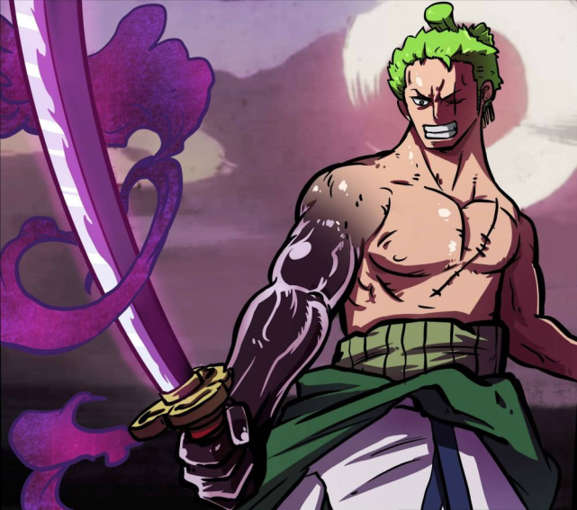 海贼王:700℃的油锅,阎魔和天羽羽斩,两点暗示御田武装色等级