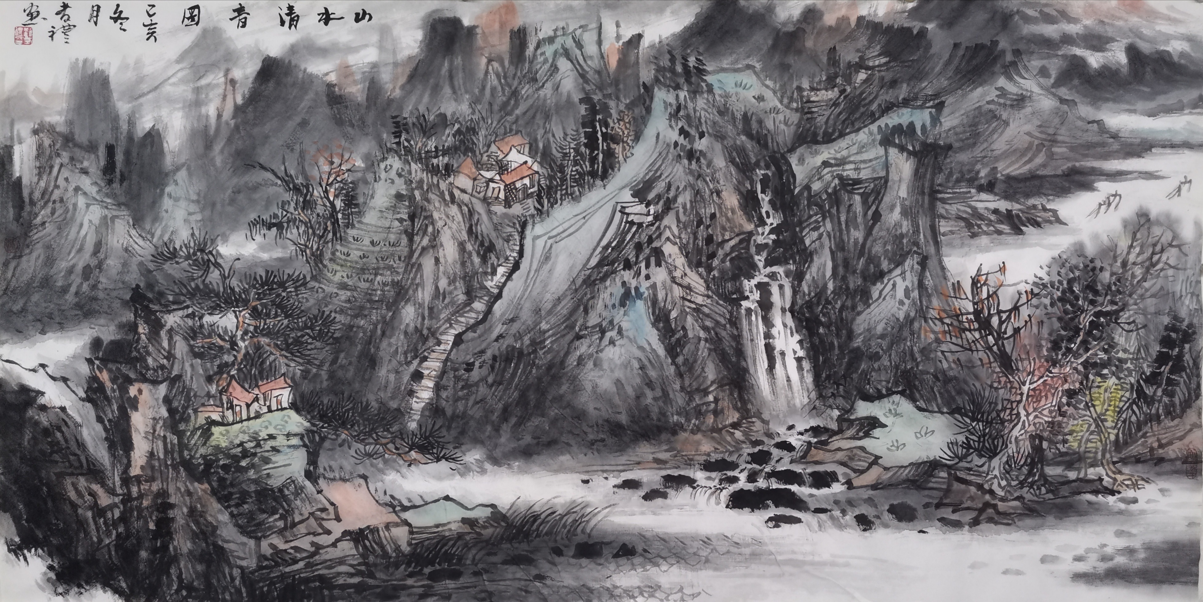 画家刘孝礼近期作品