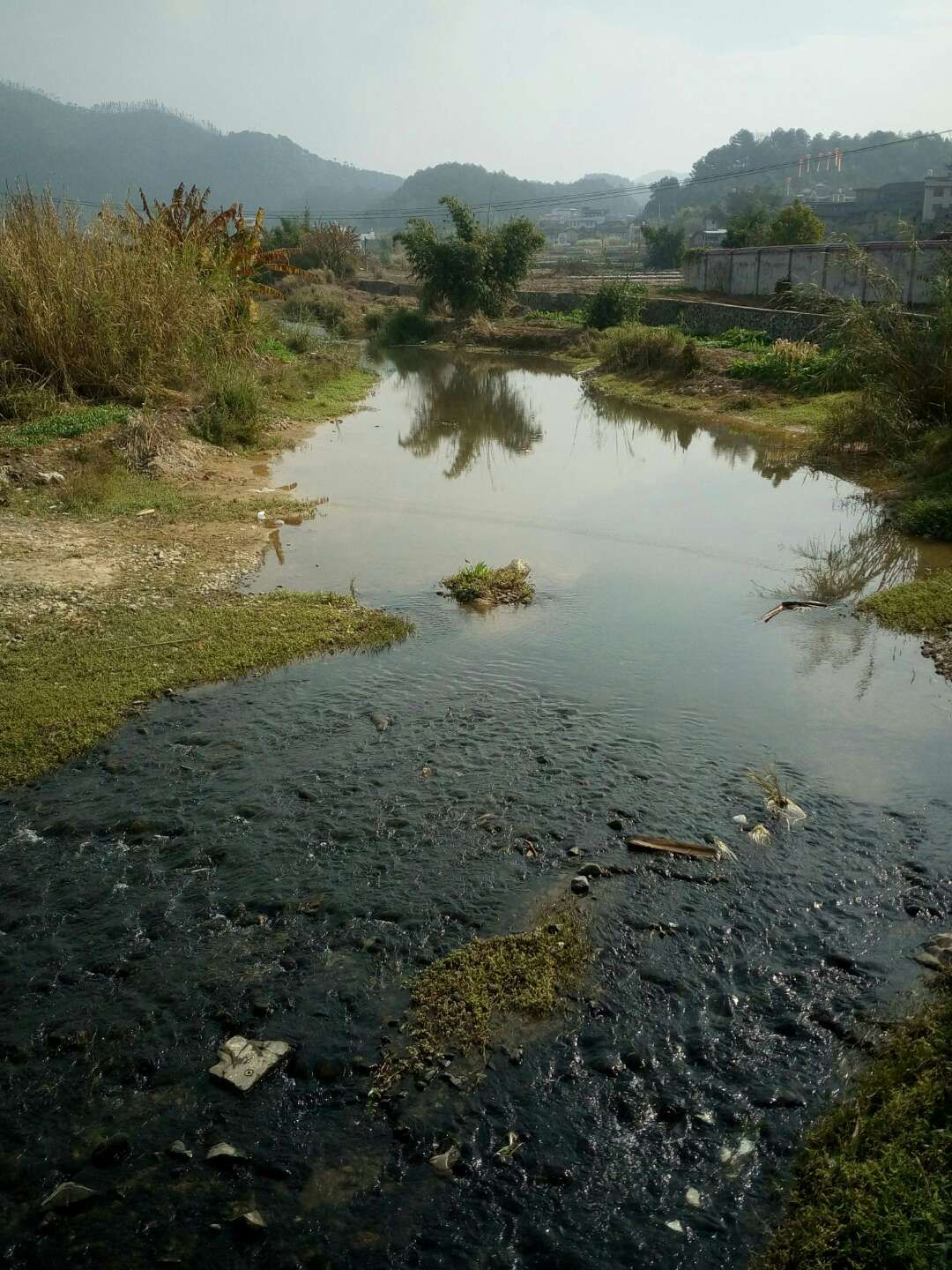 福建省龙岩永定区湖雷镇上北村,一个美丽乡村.