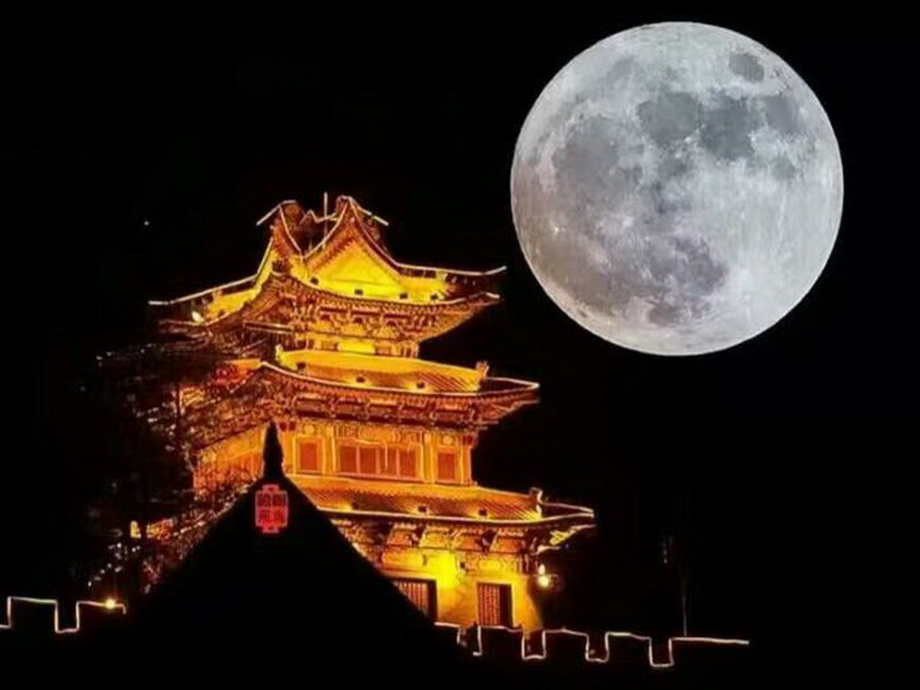 冷知识|什么是超级月亮,元宵节碰到超级月亮,百年难得一见!