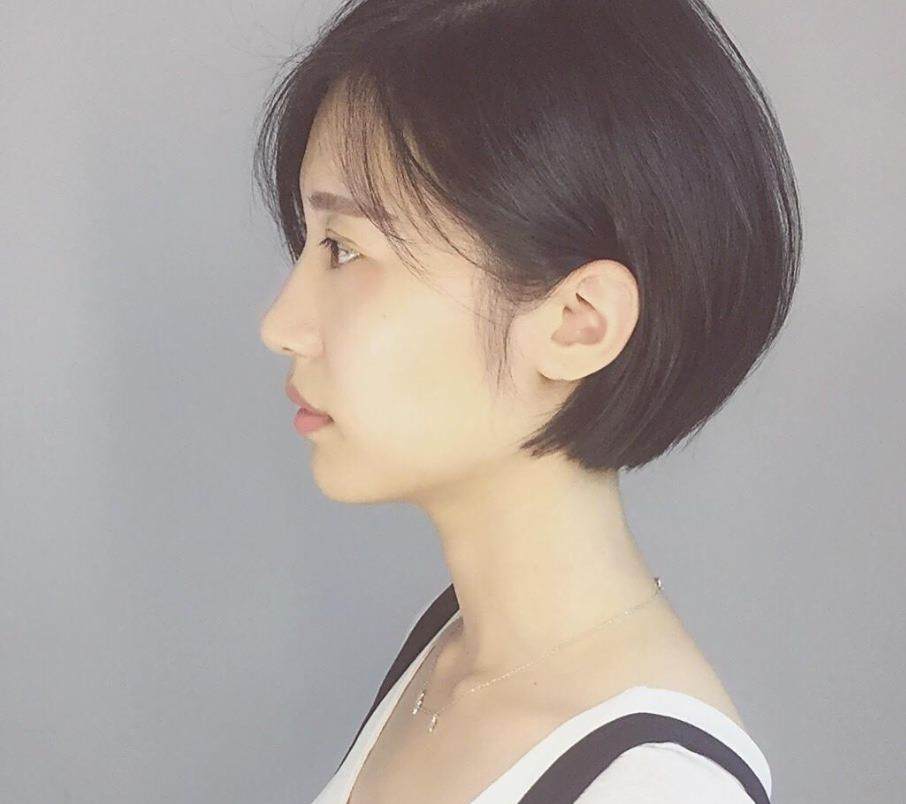 2019流行"瘦脸短发",一不下心变成瓜子脸!