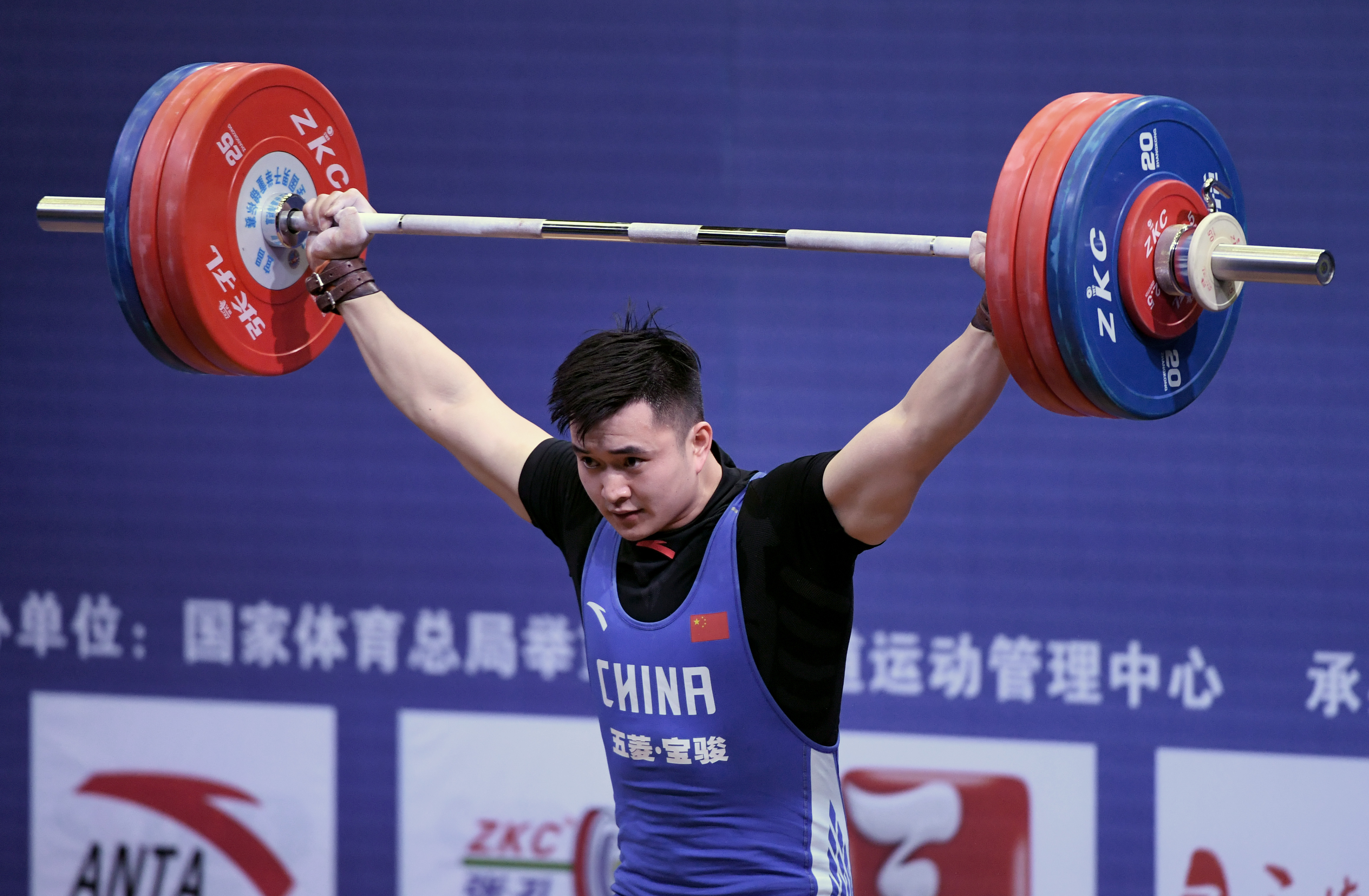 举重——全国男子举重锦标赛:105公斤级赛况(12)