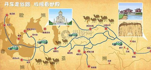 历史上的新疆:丝绸之路的发展及魏晋王朝统治西域