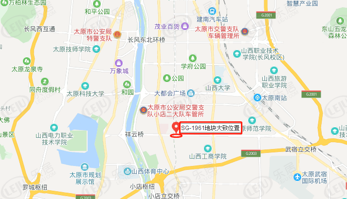 太原市小店区行政地图图片