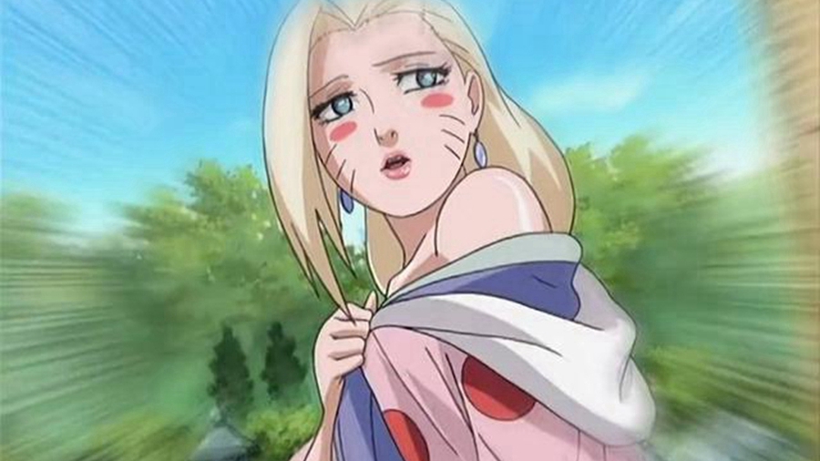 火影忍者:4套井野的罕见服装,泳装出水好美,一套衣服被撑爆