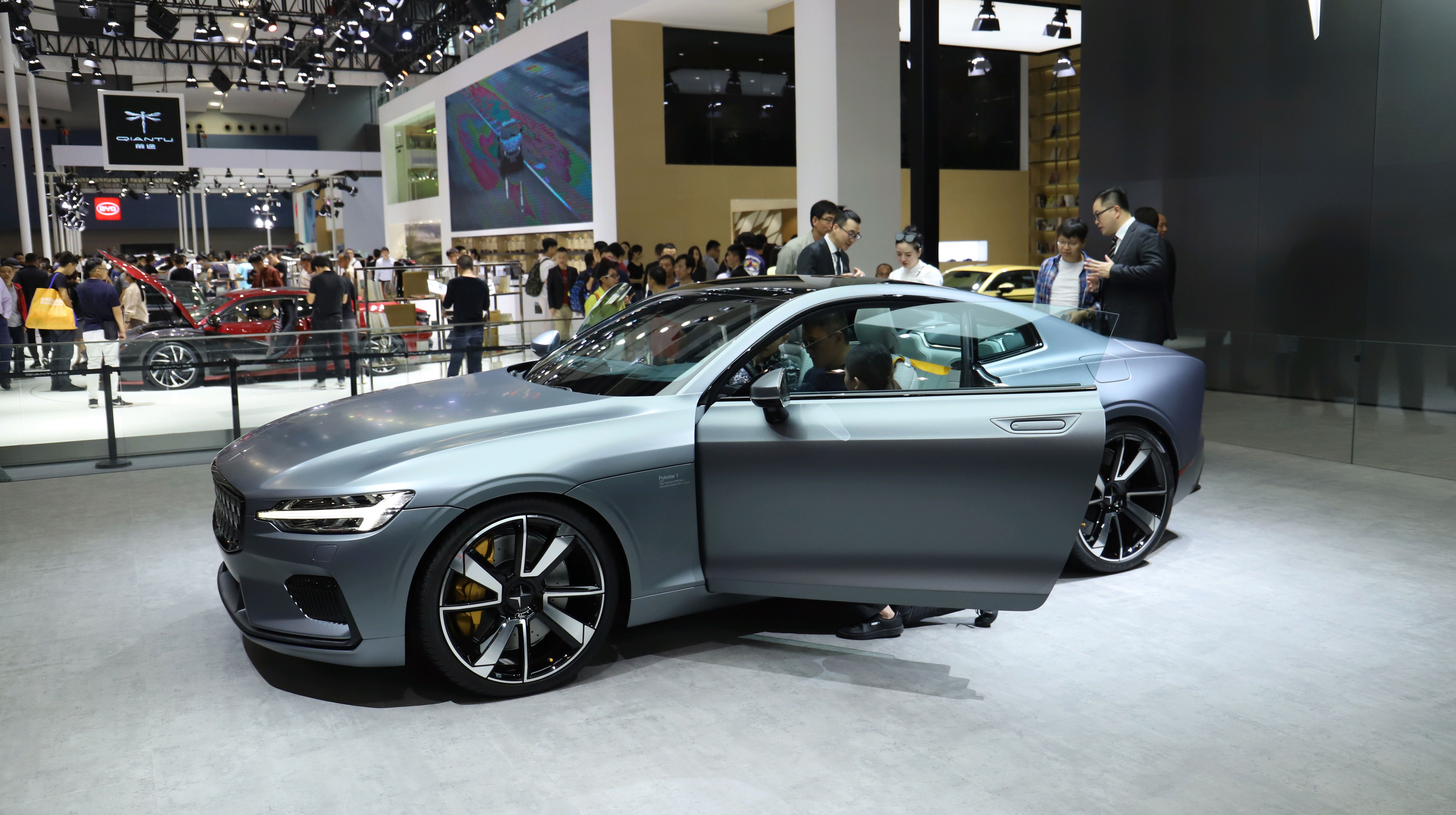 夜空中最亮的星!沃尔沃旗下北极星一号中国车展首秀