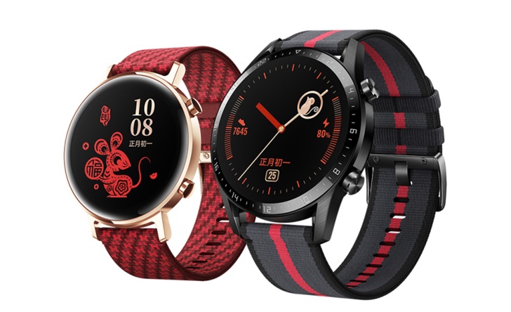 手腕上的运动教练和健康助手:华为watch gt2新年款红色来袭
