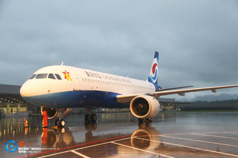 助力假日出行 江北机场今天新增一架飞机