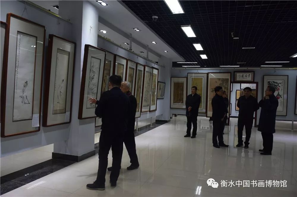 省人大常委会原副主任宁全福来到衡水中国书画博物馆参观