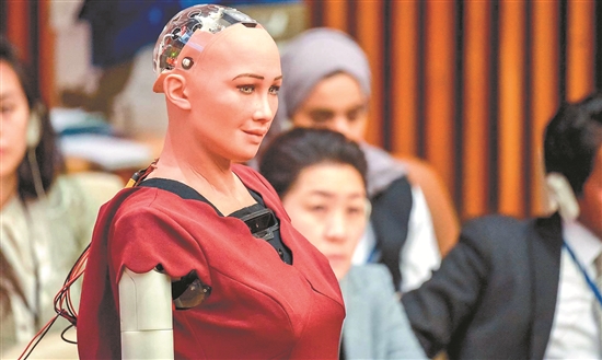 沙特公民女机器人索菲娅突破人类设定?竟然想要小孩!