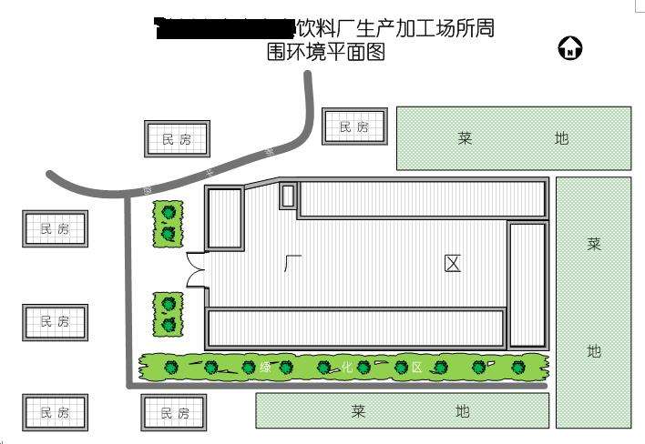 商品專題_食品場所繪製食品生產加工場所及其周圍環境平面圖,應當符合