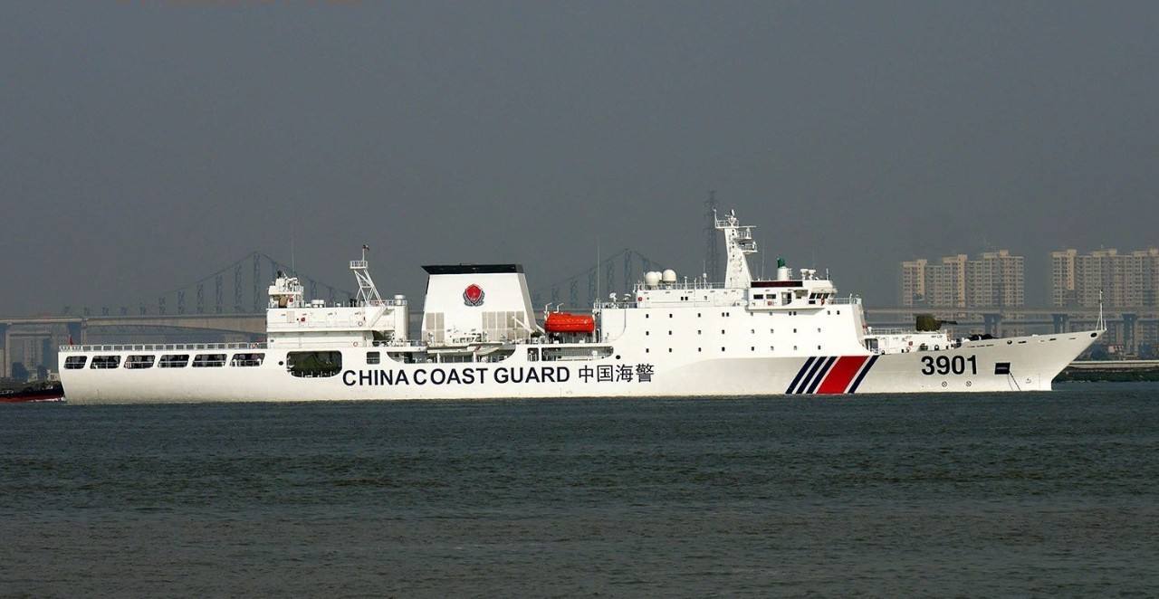 美国海岸警卫队,混迹中国沿海,小心中国海警船