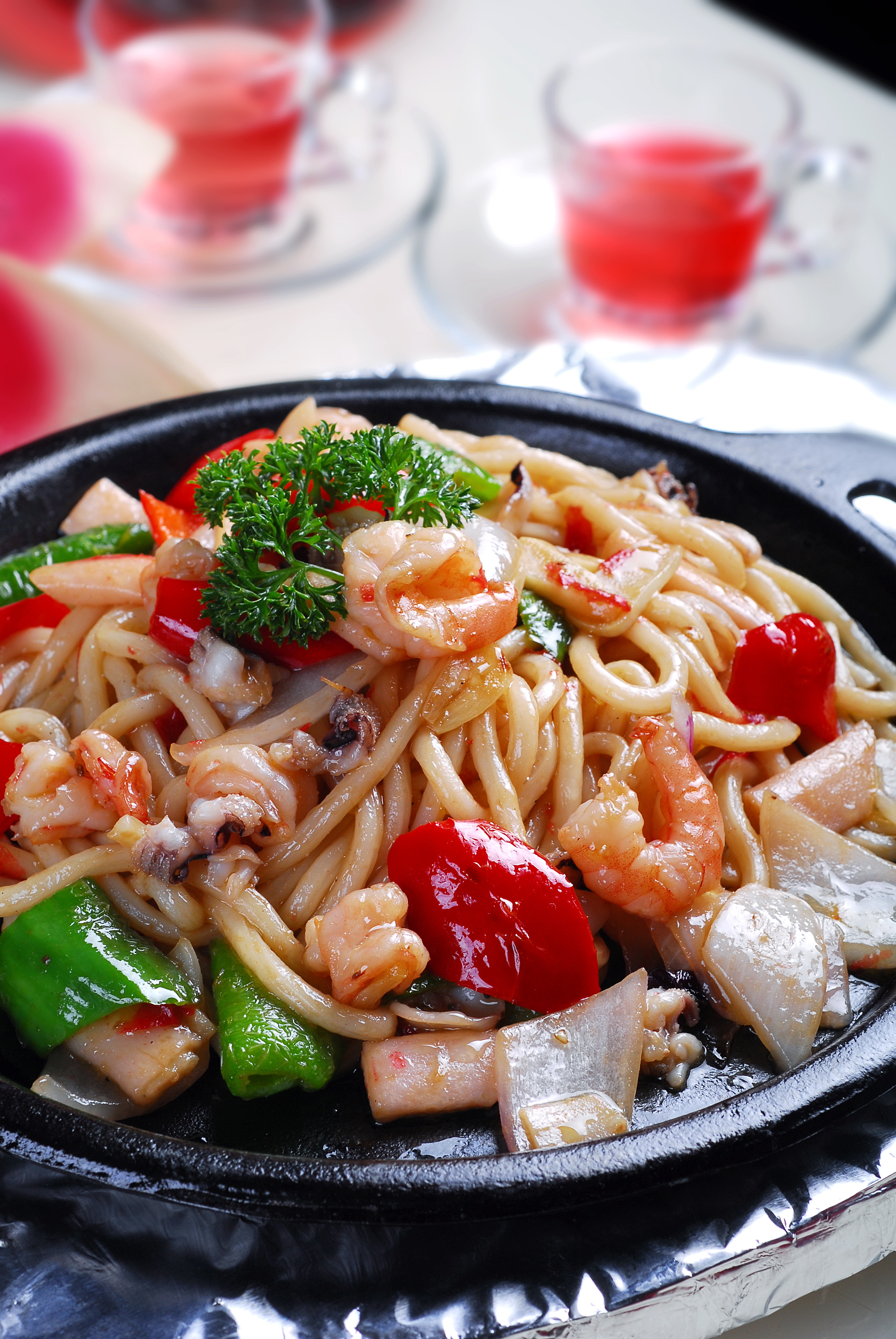 推荐:六道美味的面条,吃过的都说好,全吃过的是吃货 铁板海鲜乌冬面