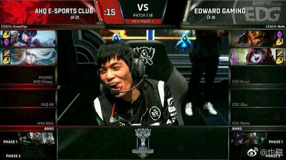 mouse阿光名副其实,心态无敌成为lpl上单牌面,一刀一个edg队友