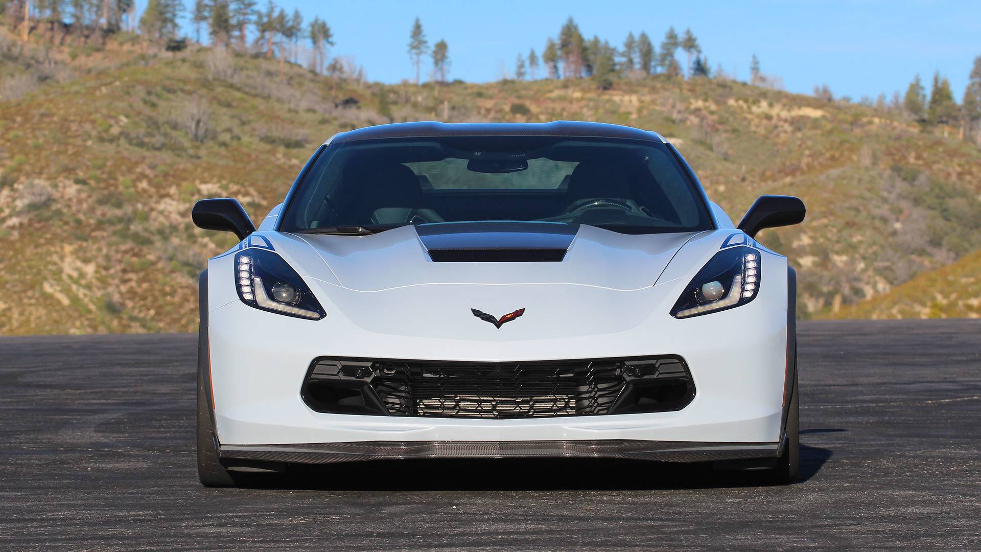 2018款雪佛兰科尔维特grand sport太漂亮了