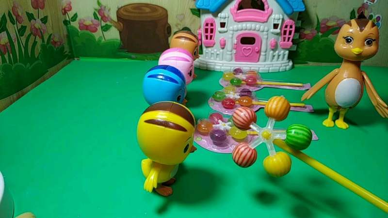 工程车happy泳池派对狂欢小故事