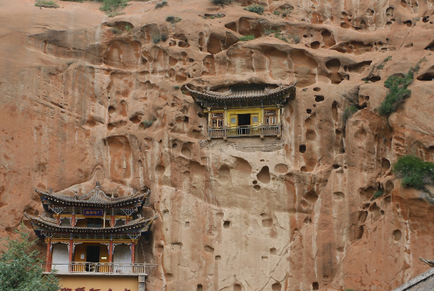 东千佛洞为敦煌石窟群之一