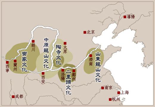 古代四大文明分布图图片