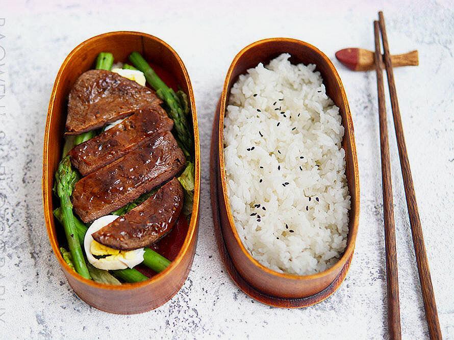 最喜欢的黑椒牛排便当,口感好还有嚼劲,配上蔬菜不腻又健康