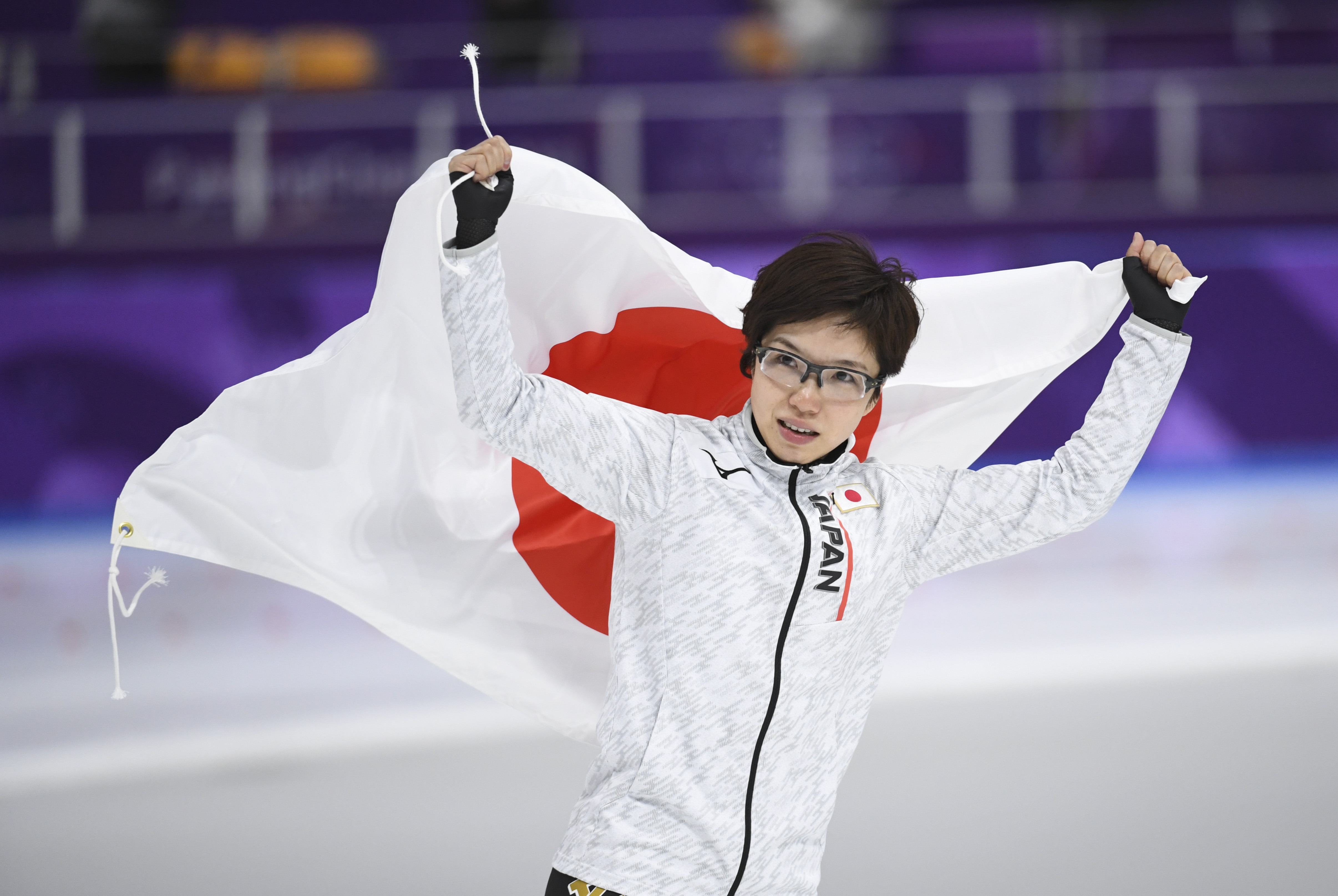 (冬奥会)(7)速度滑冰——女子500米:日本选手小平奈绪夺冠