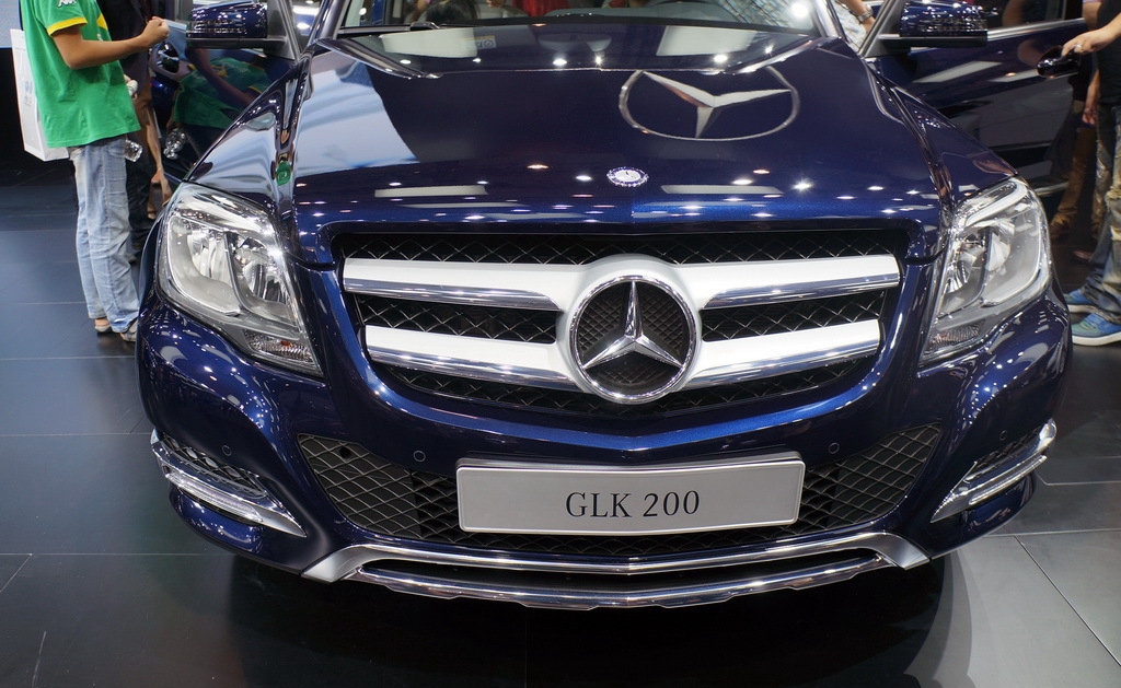 这款北京奔驰glk,设计比例非常的协调,采用的设计也非常的出色