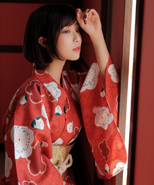 短发和服美女,散发着迷人气息,怎能让人不心动