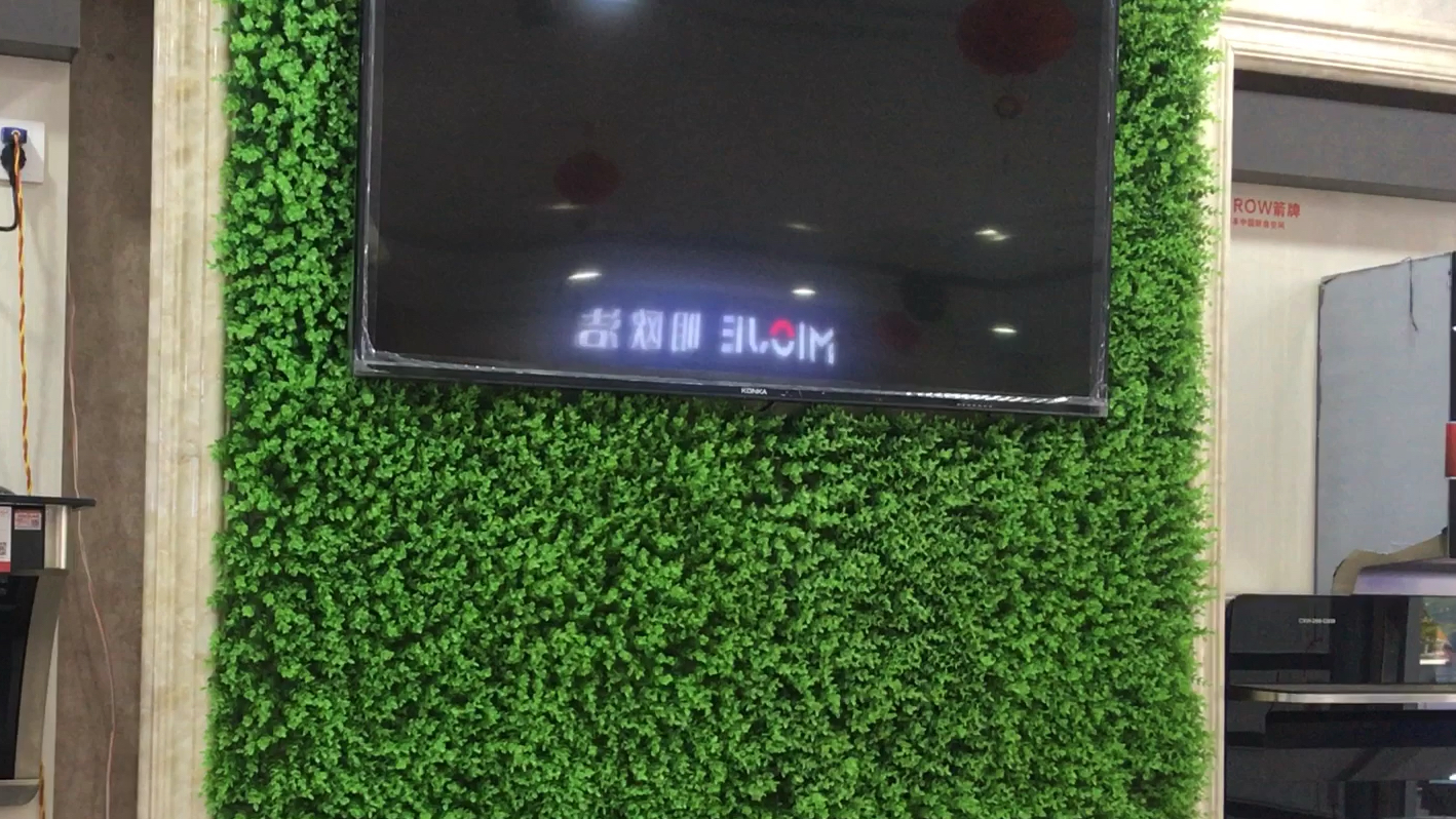 绿色电视背景墙,做出来效果不错,自己动手做出来看看效果漂亮