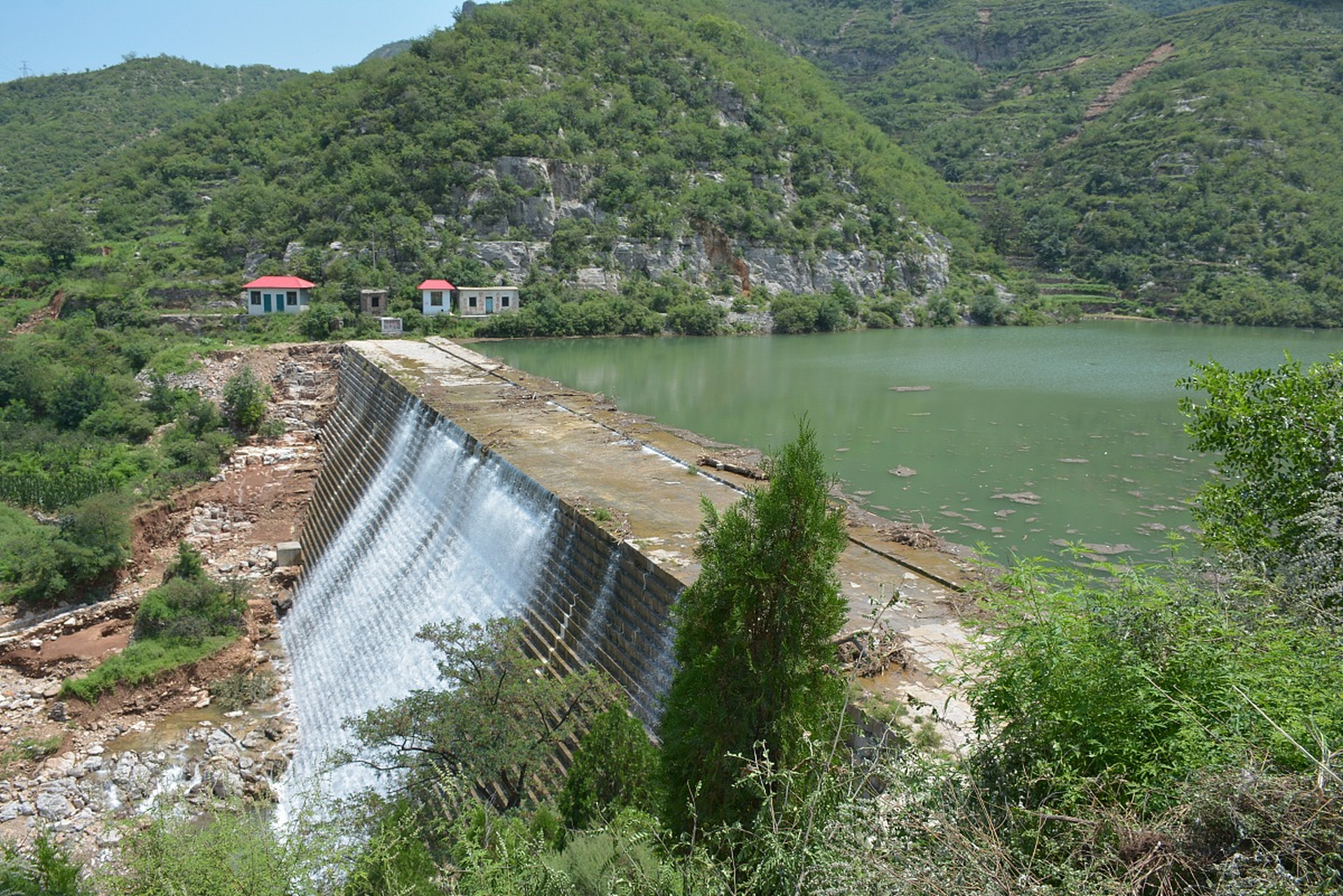 跟我游泰山系列之--虎山水库 泰山虎山水库,位于山东省泰安市泰山区