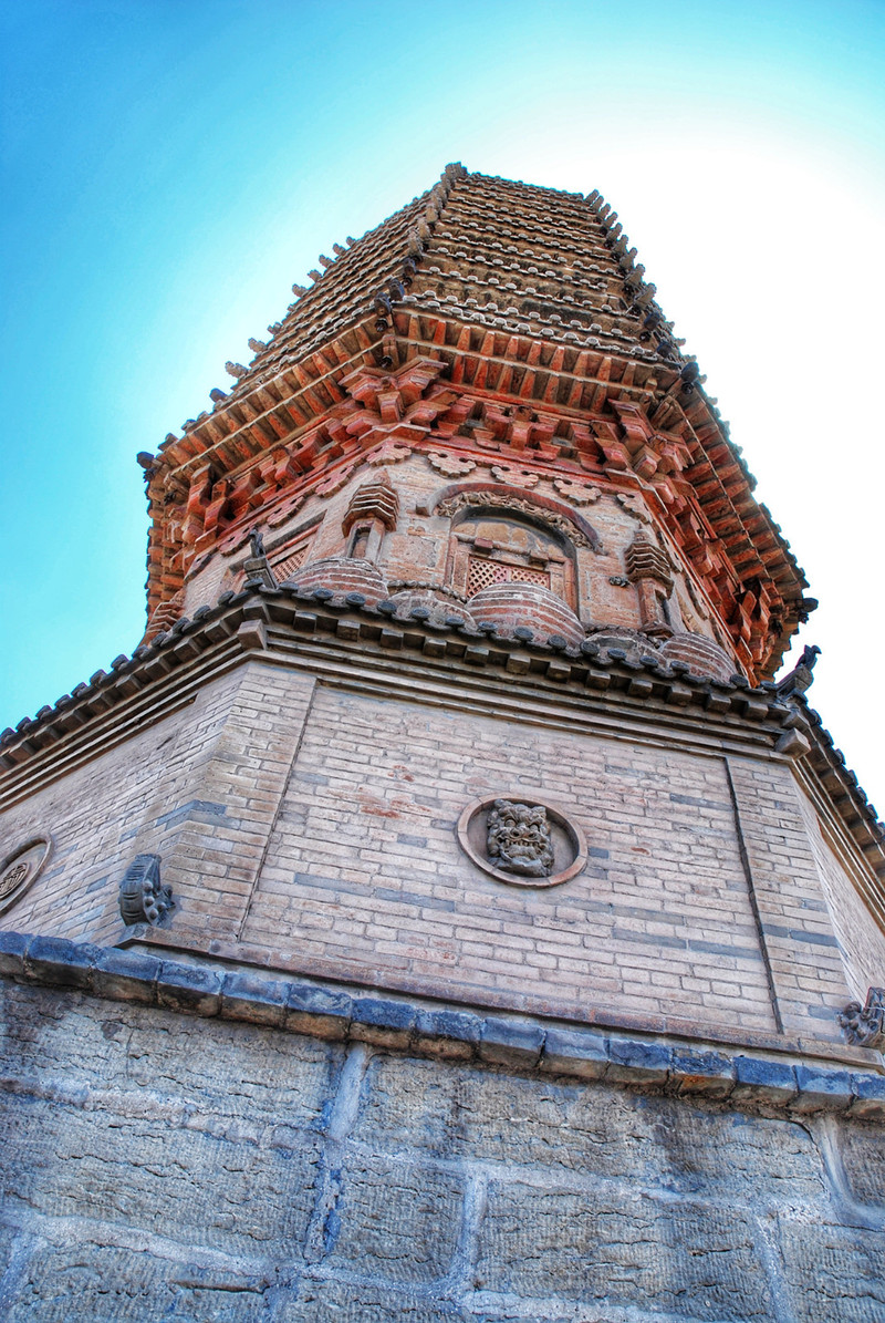 蔚县南安寺塔,历史悠久,很有味道