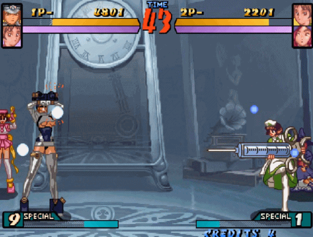 经典街机《豪血寺一族3》超必杀原型,七枷社居然过来客串