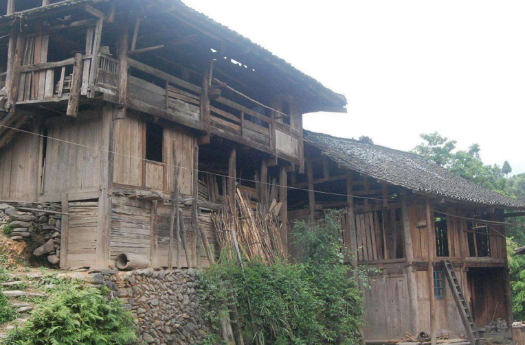 农村木结构老房子图片