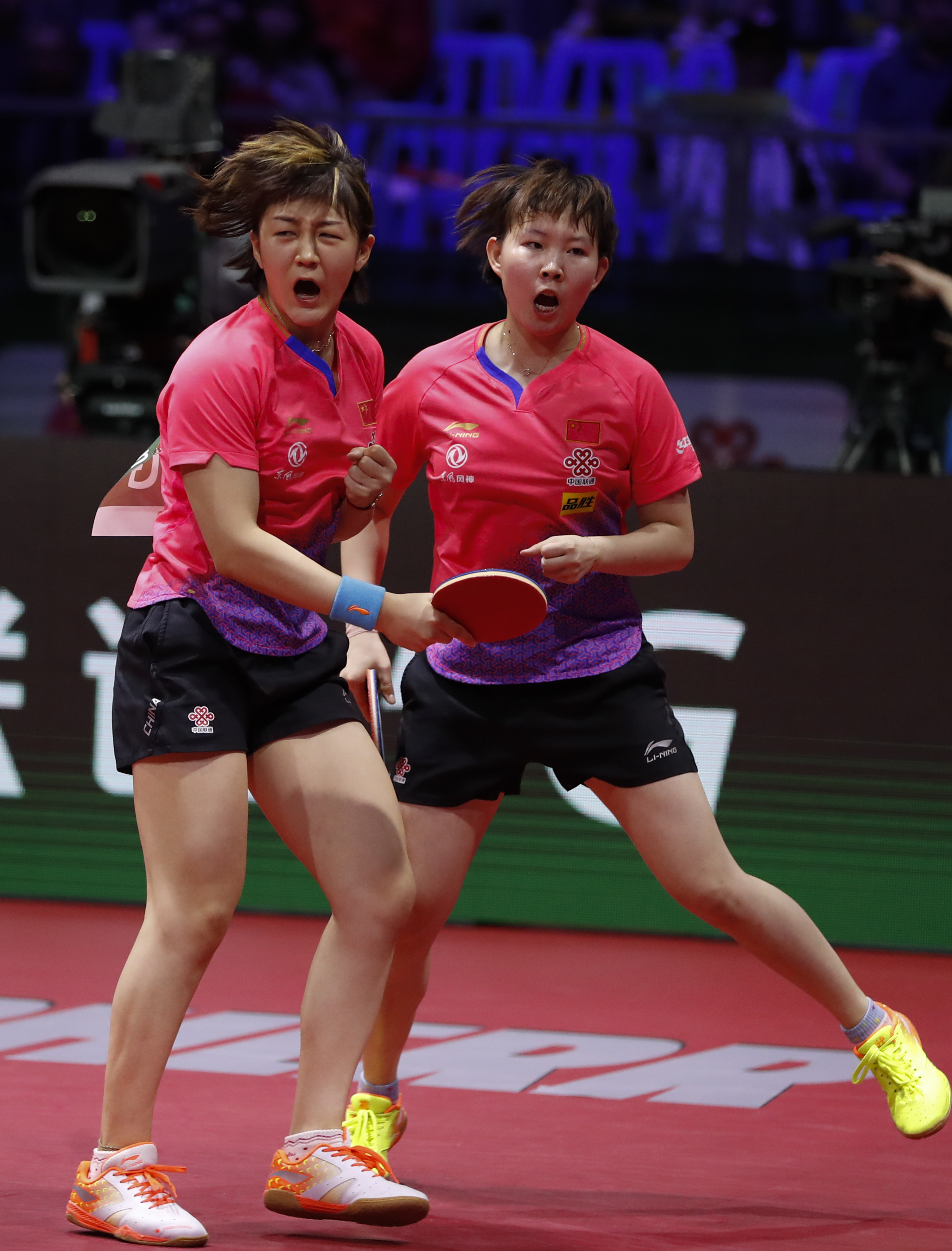 乒乓球——世锦赛:孙颖莎/王曼昱晋级女双决赛
