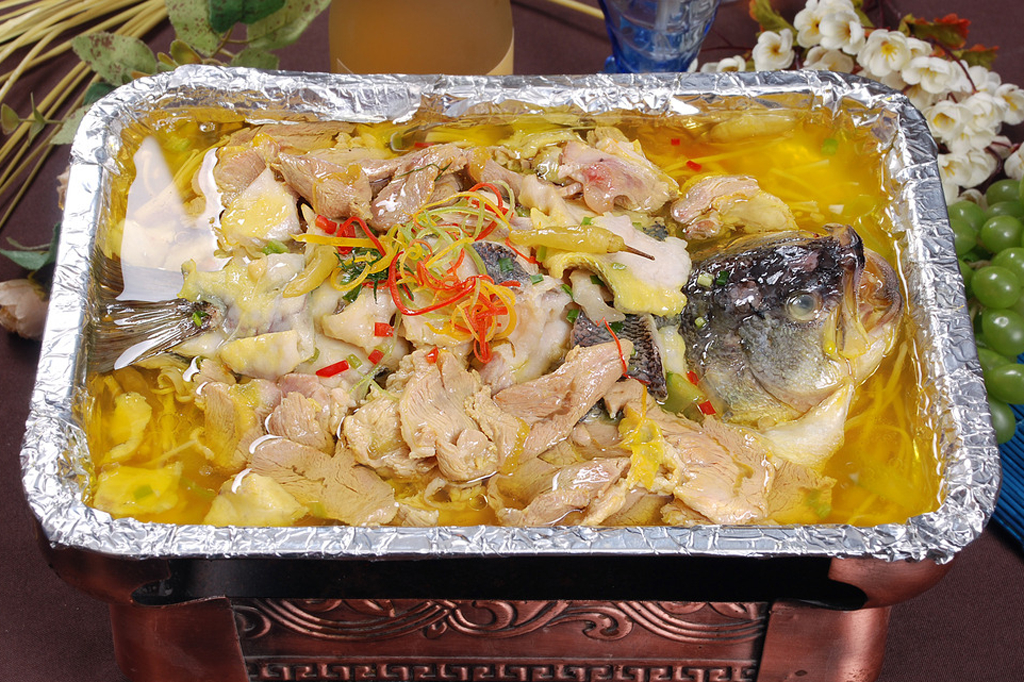 每天六道家常菜:爸爸爱吃的几道美食 明炉鱼羊鲜