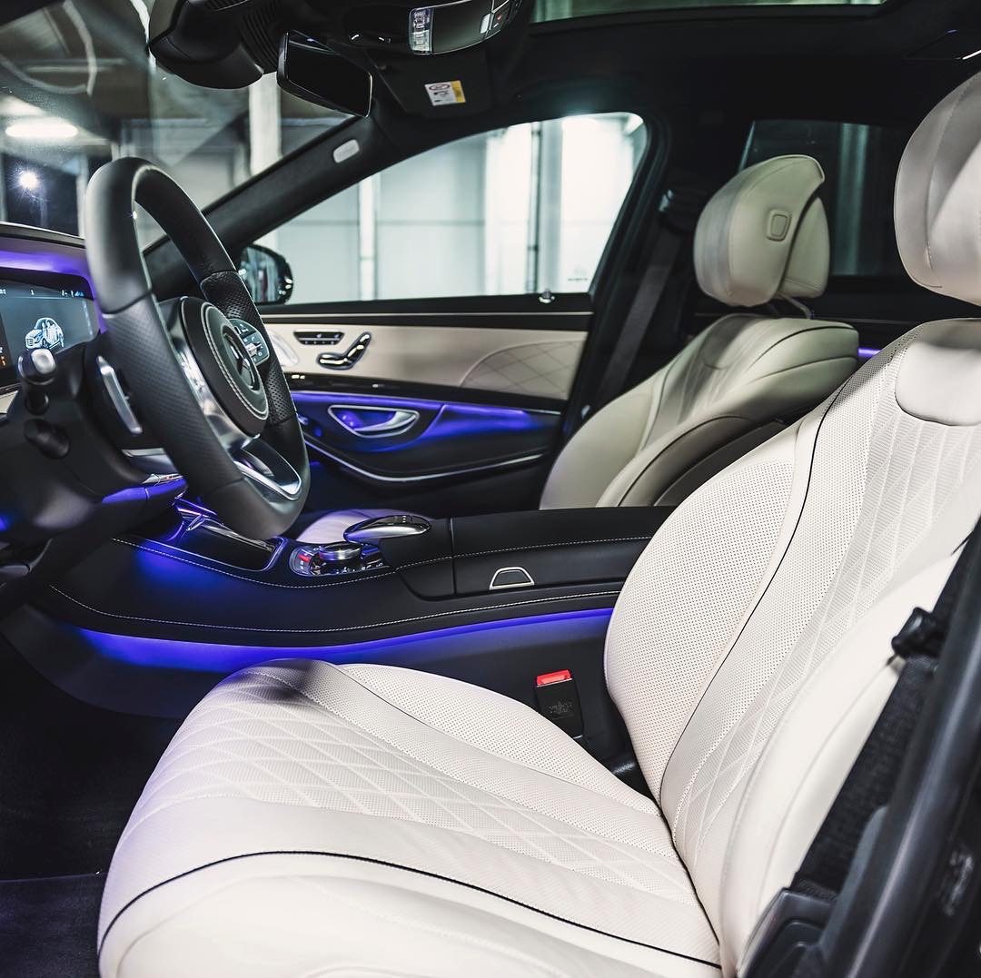 全新奔驰s级的内饰真好看