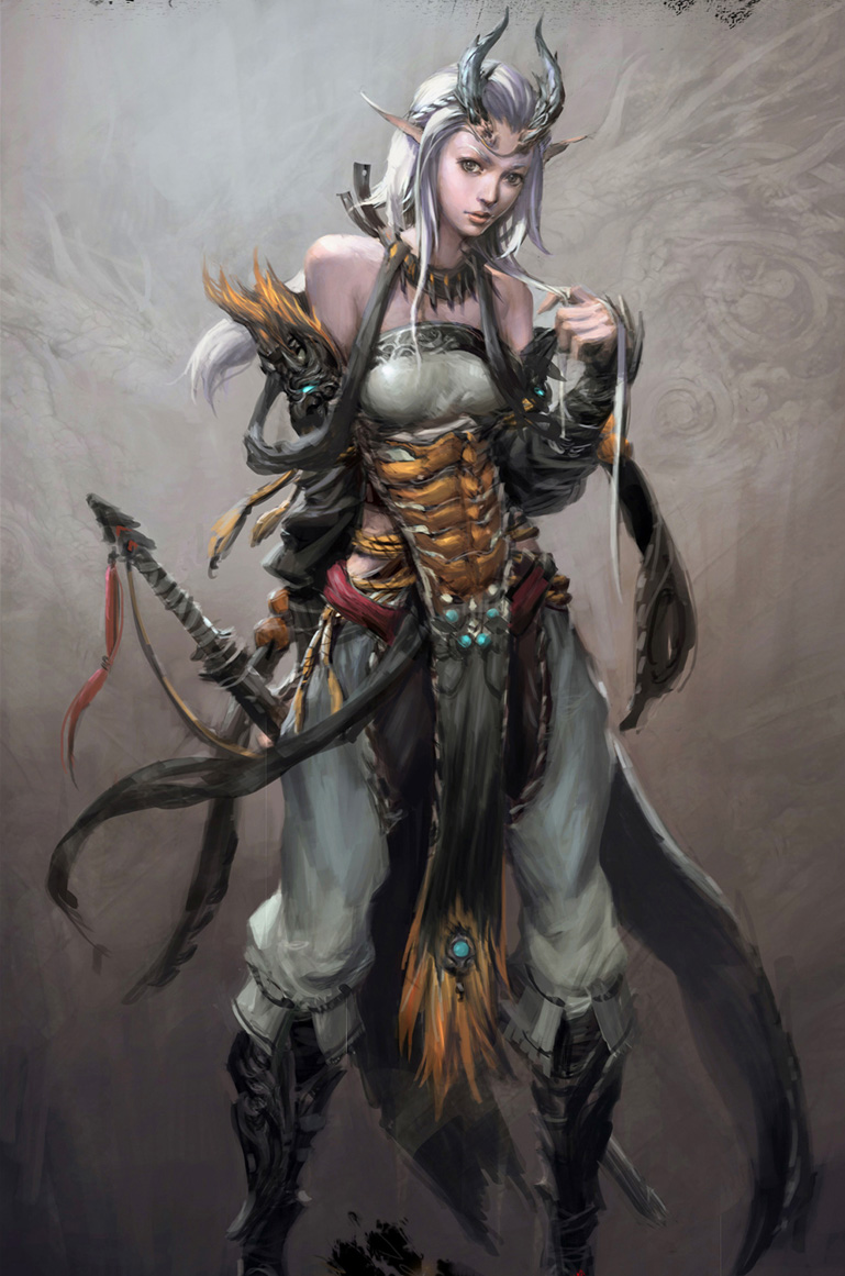 斗战神游戏原画作品欣赏