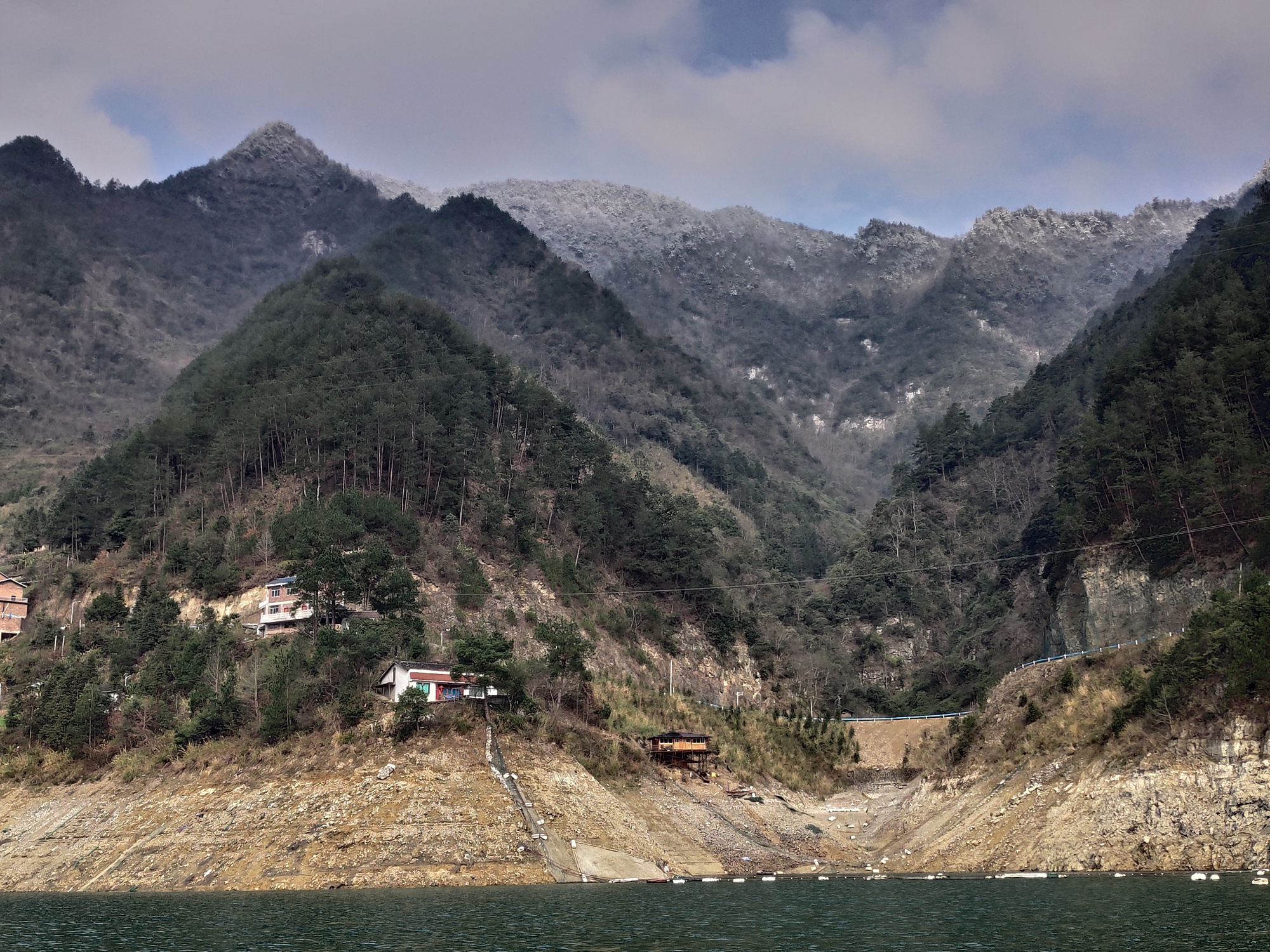 贵州省剑河县清水江两岸风光