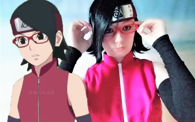 火影新世代真人版,博人俘获少女心,日向花火回眸一笑百媚生