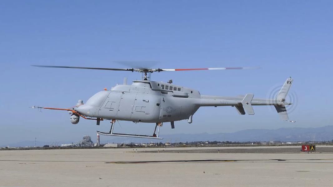 「武器库」mq-8"火力侦察兵":世界上第一种实用化无人直升机