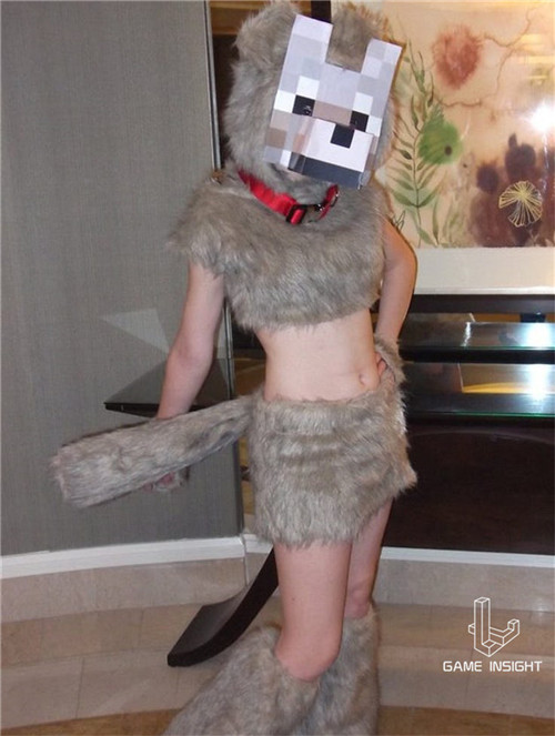 美女cos《我的世界》怪物,玩家:苦力怕放开史蒂夫冲我来!