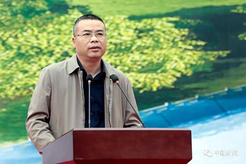 平阳水头南湖分洪工程开工