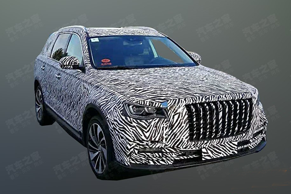 外观接近量产化 红旗hs7最新谍照曝光