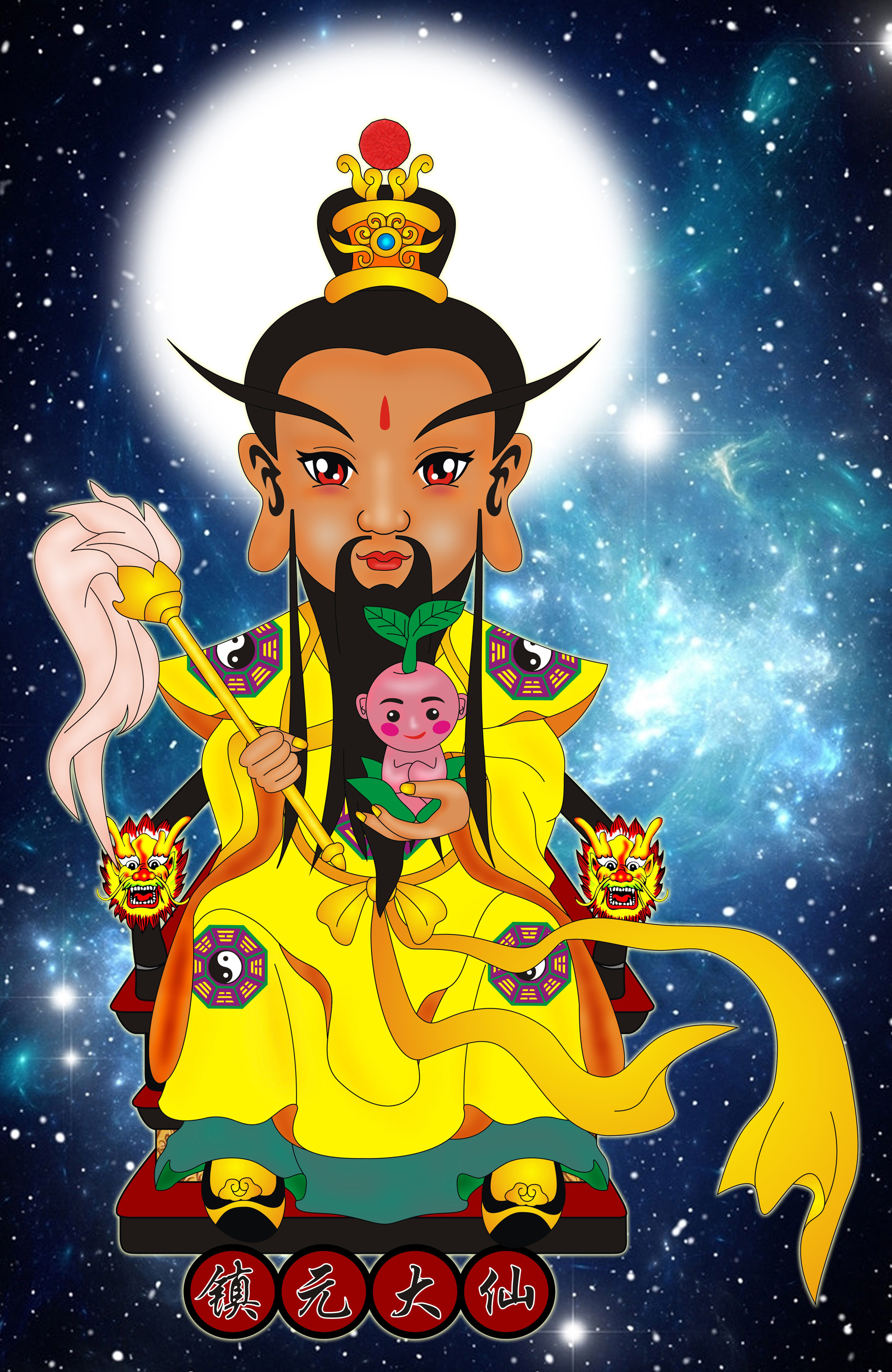 镇元大仙与三清为友,为何从没参加过蟠桃会?王母:他没资格