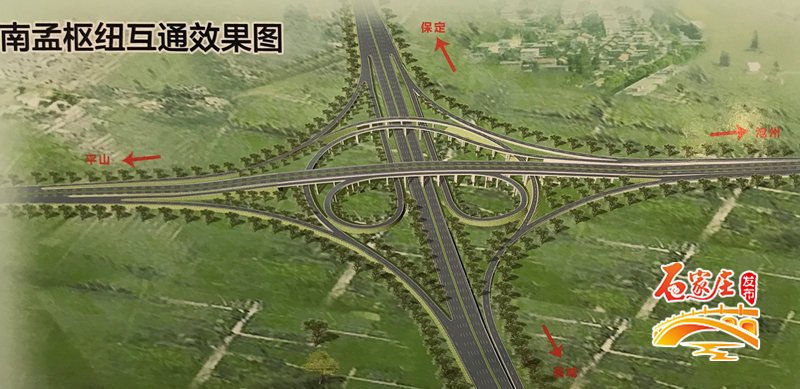 津石高速石家庄段计划2020年底通车!天津到石家庄仅需2小时