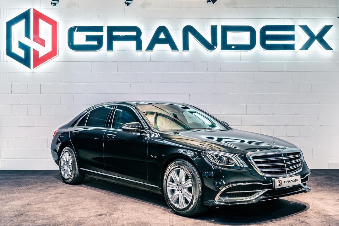 顶级座驾,防弹版奔驰s600 l